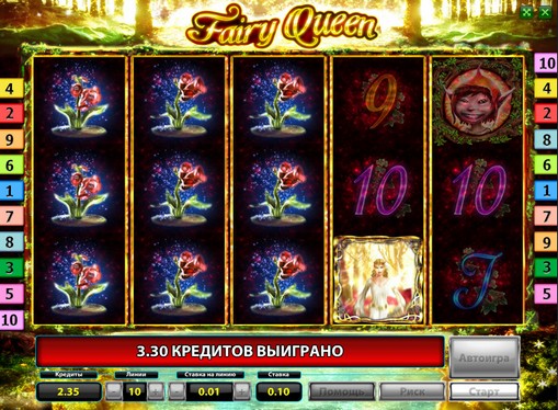 Giros gratis de slot Fairy Queen