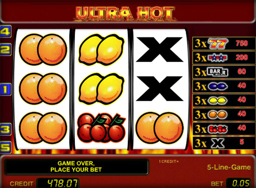 Ultra Hot juega el tragamonedas en línea